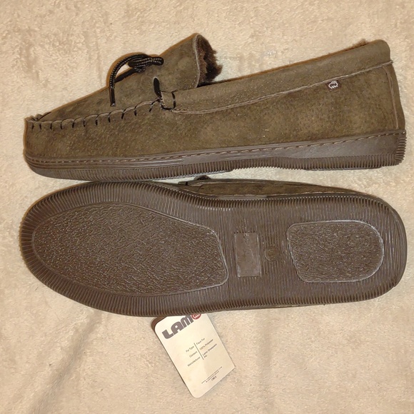 👣LAMO Men's Moccasins in Chocolate get 4 walking dog🙀 - Picture 8 of 12